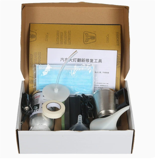 Car Headlight Refurbishment Scratch Repair Kit