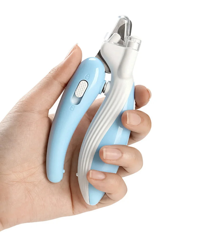 Coupe-ongles pour animaux de compagnie Coupe-ongles pour chiens Coupe-ongles pour chats Coupe-ongles électrique LED Accessoires pour animaux de compagnie Coupe-ongles lumineux pour animaux de compagnie