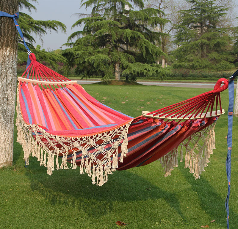 Double Outdoor Hammock Camping Indoor Leisure
