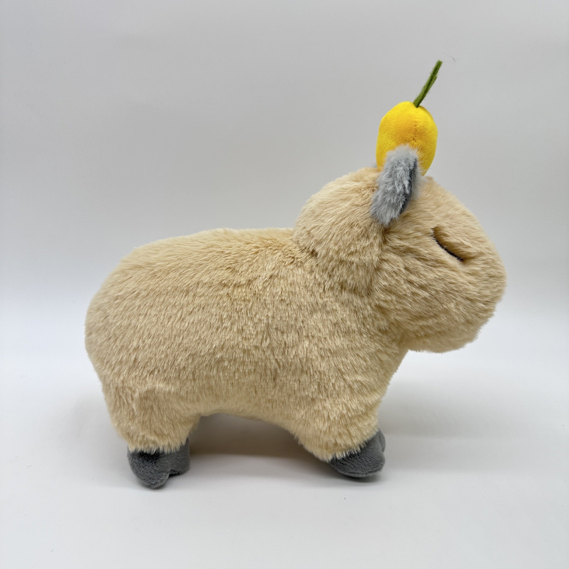 Orange Chicken Stuffed Orange Capybara Plush Toy