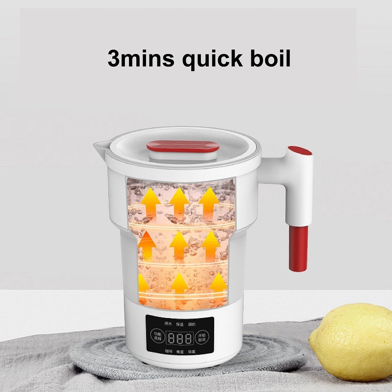 Mini bouilloire électrique de voyage portable en silicone