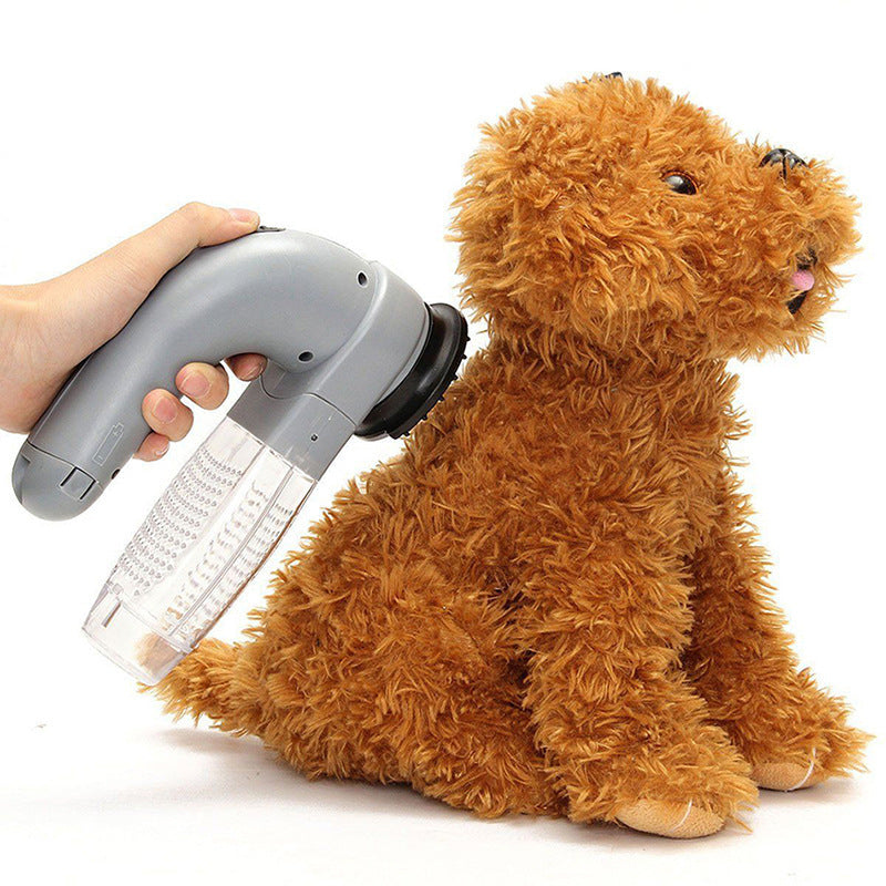 Aspirateur électrique portatif massant pour poils d'animaux