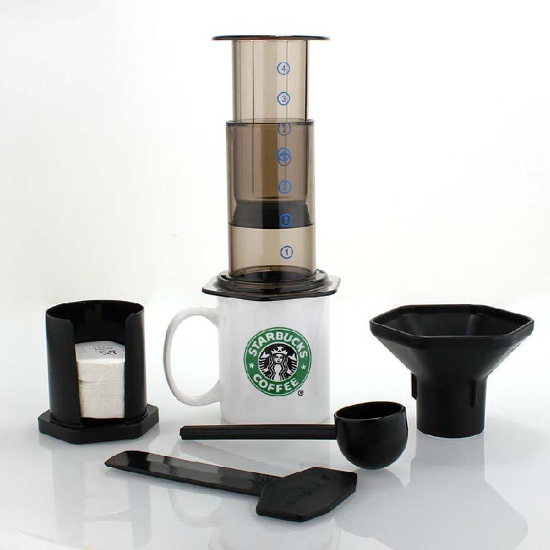 Manuel de la cafetière à piston portable