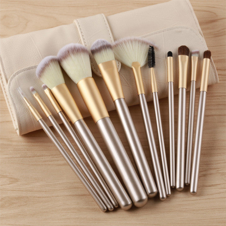 Full Set Of Super Soft Eye Shadow Brush High End Animal Hair Makeup Brush Set