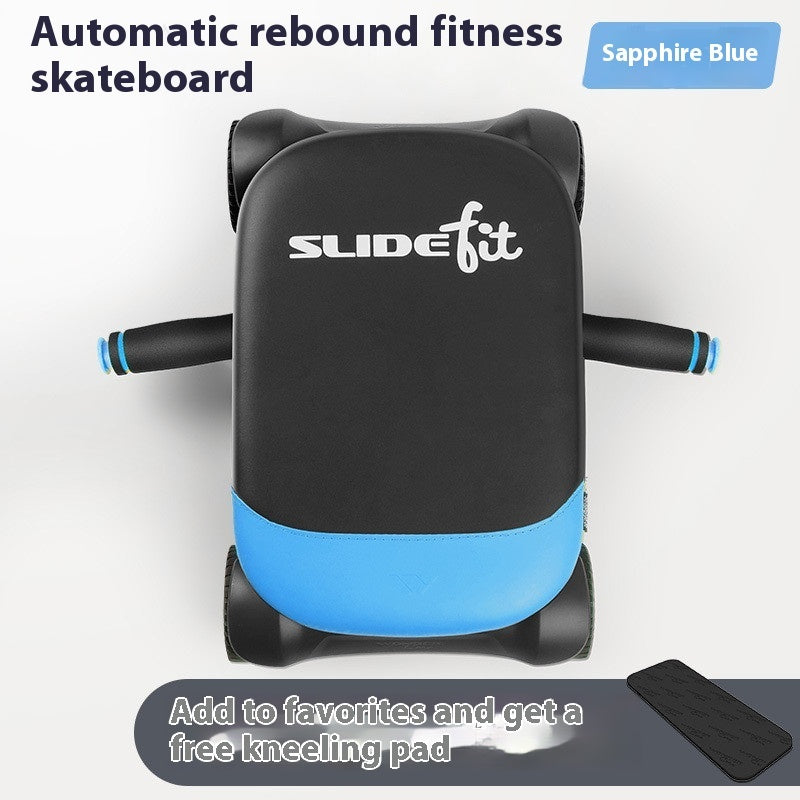 Roulette abdominale automatique à quatre roues pour le fitness à domicile