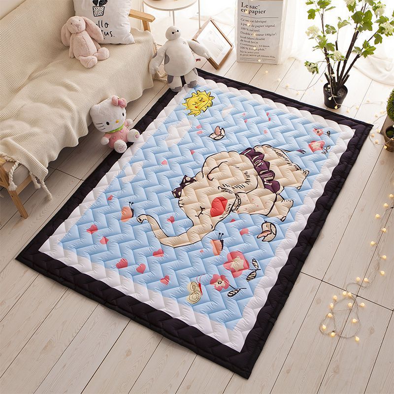 Cartoon Cotton Thickened Children's Play Mat Folding