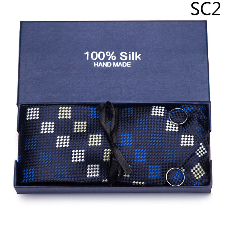 Men's Tie Gift Box Set Group Business Formal
