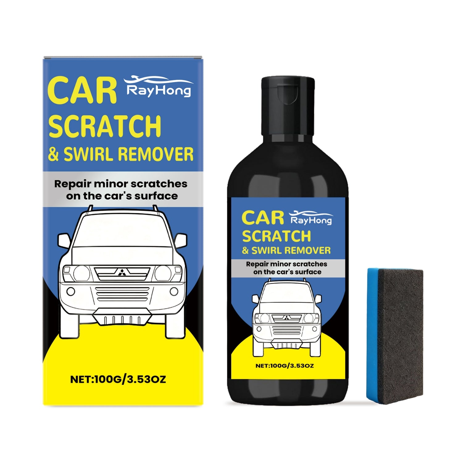 Trousse de réparation de rayures pour voiture