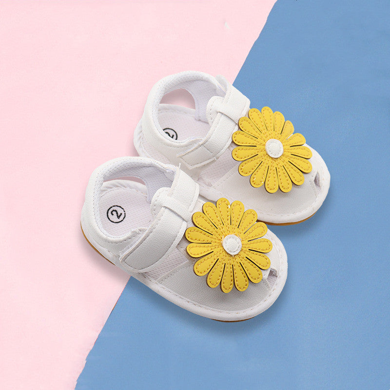 New Baby Shoes Summer Spring And Autumn Sandals Foreign Trade Korean Style Baby Toddler Shoes Princess Style Soft Bottom Children's Shoes