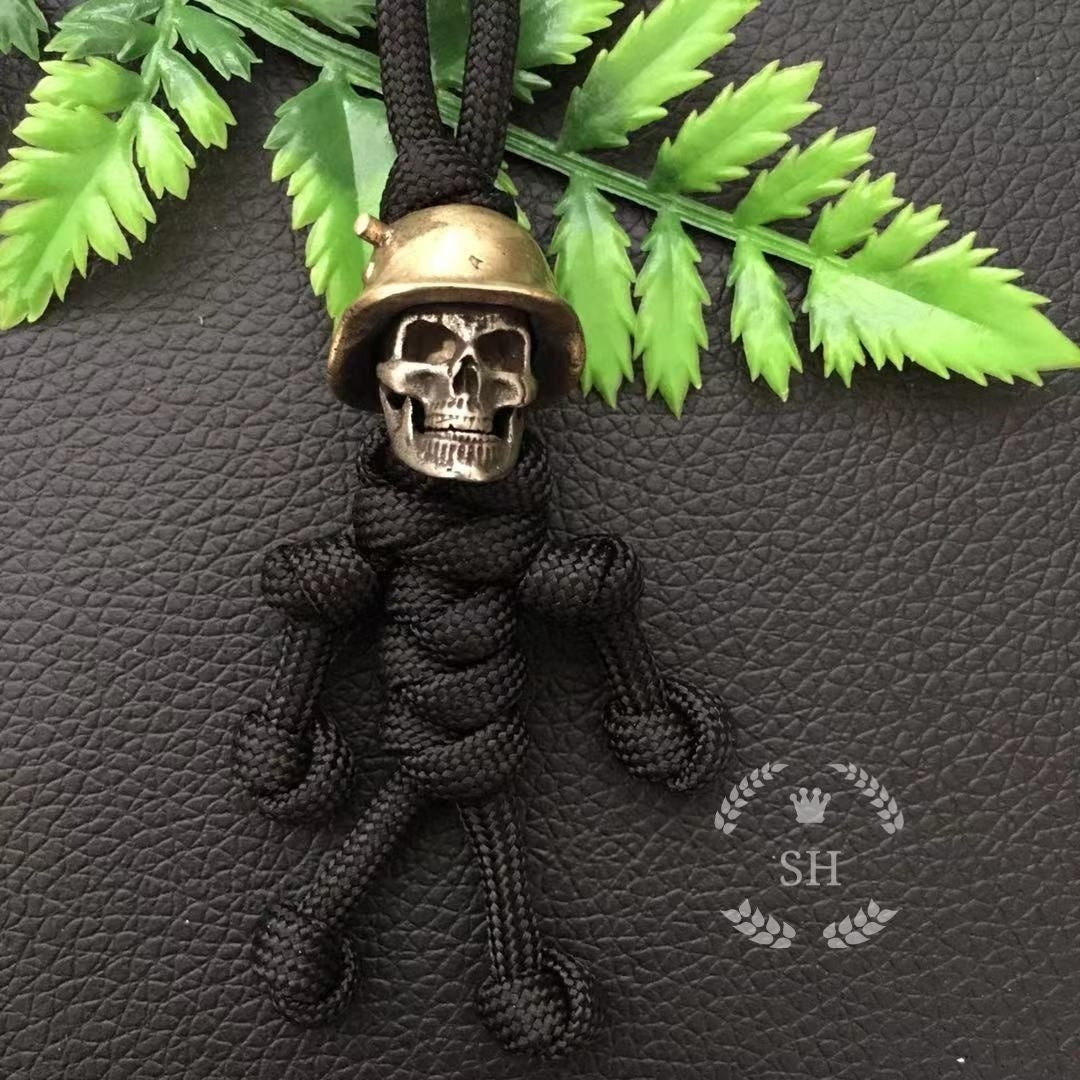 Pendentif Crâne Rétro Couteau Pendentif Porte-clés Voiture