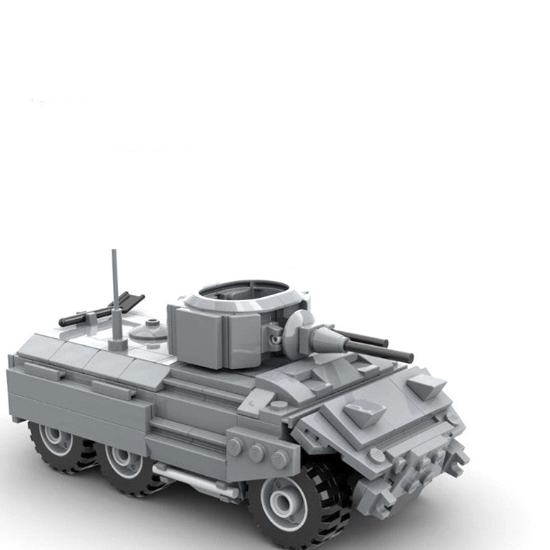Jouet pour garçon avec tourelle rotative et modèle assemblé