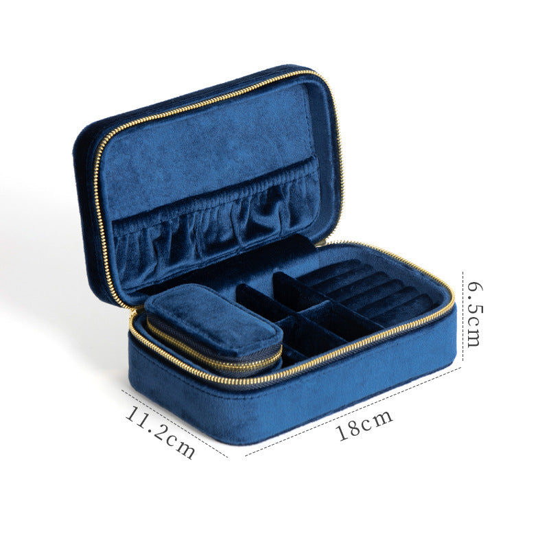 Boîte de rangement portable pour bijoux pour femmes