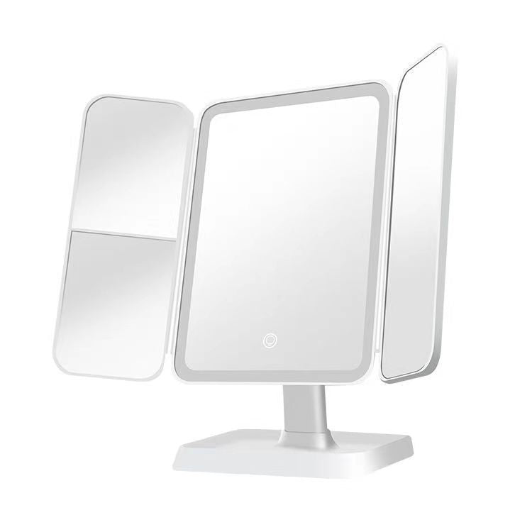 Thin Large Double Door Folding Makeup Mirror