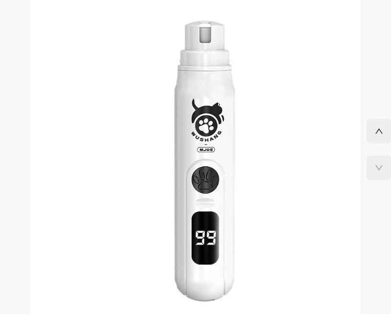 Appareil électrique de nettoyage de beauté pour perçage d'ongles d'animaux de compagnie
