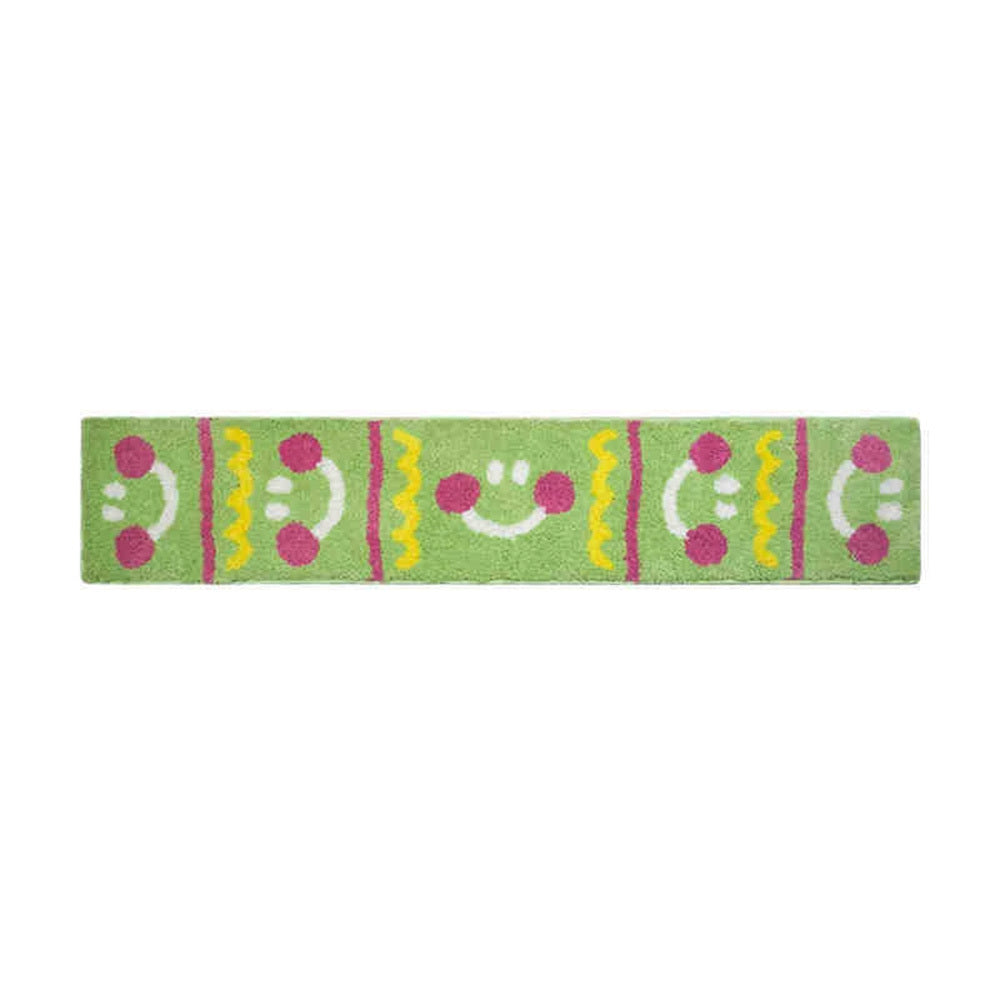Colorful Cartoon Dopamine Flocking Tufted Combo Carpet Living Room Kids Room Bedroom Bedside Blanket Plush Floor Mats Foot Mats Free To Assemble And Patchwork Favorite Patterns 30x150cm