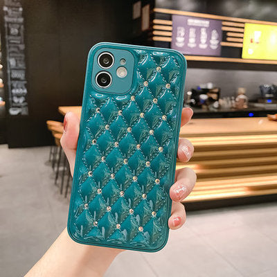 All-inclusive Anti-drop Protective Cover For Mobile Phone Case With Diamond Small Fragrance