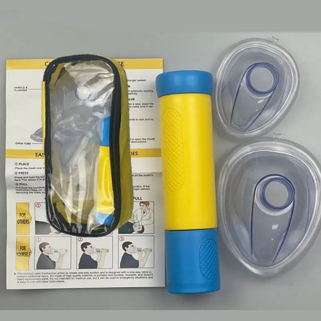 New Breathing Trainer School Training Emergency Rescue Suffocating Mask