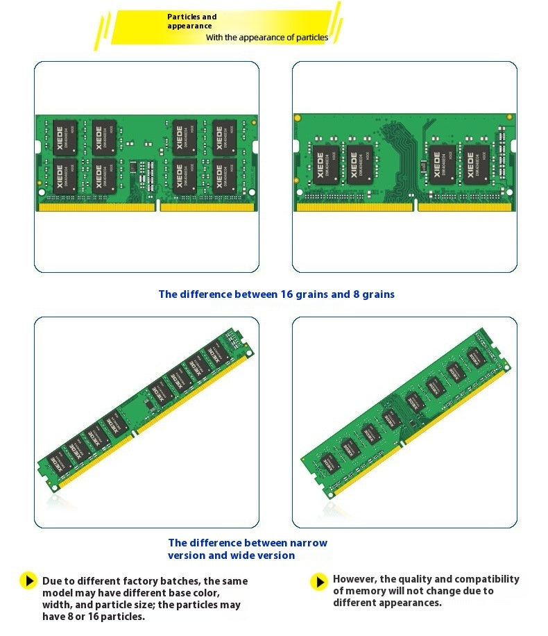 Z040 Barrette mémoire DDR3 4G 1600 AMD dédiée pour ordinateur de bureau PC3-12800