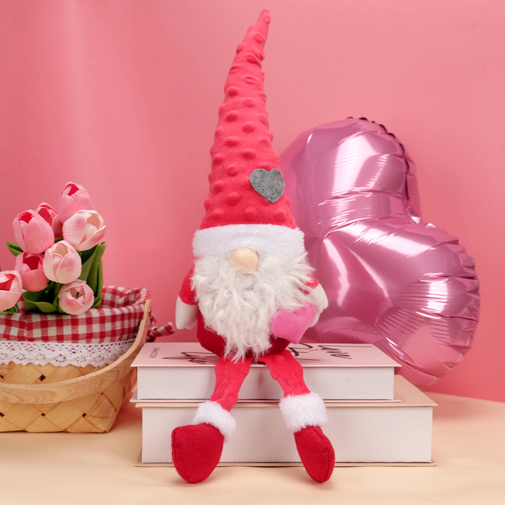 Cadeau de la Saint-Valentin : poupée sans visage Rudolph