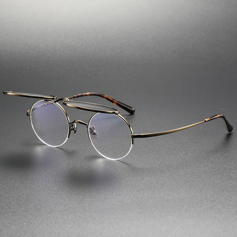 Flip-up Myopia Glasses Sunscreen Sunshade