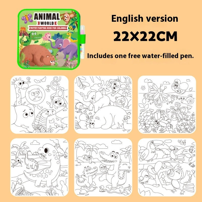 Children's Magic Picture Book Graffiti Water DIY Creative Folding