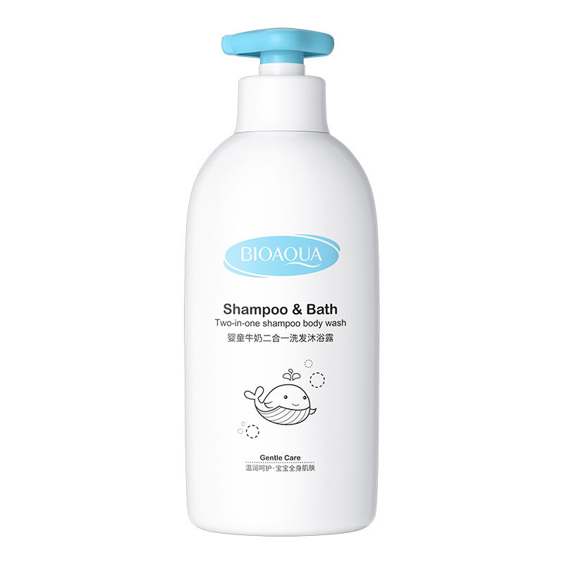 Lait de bébé Hydratant Cheveux & Corps Shampooing Hydratant pour la peau
