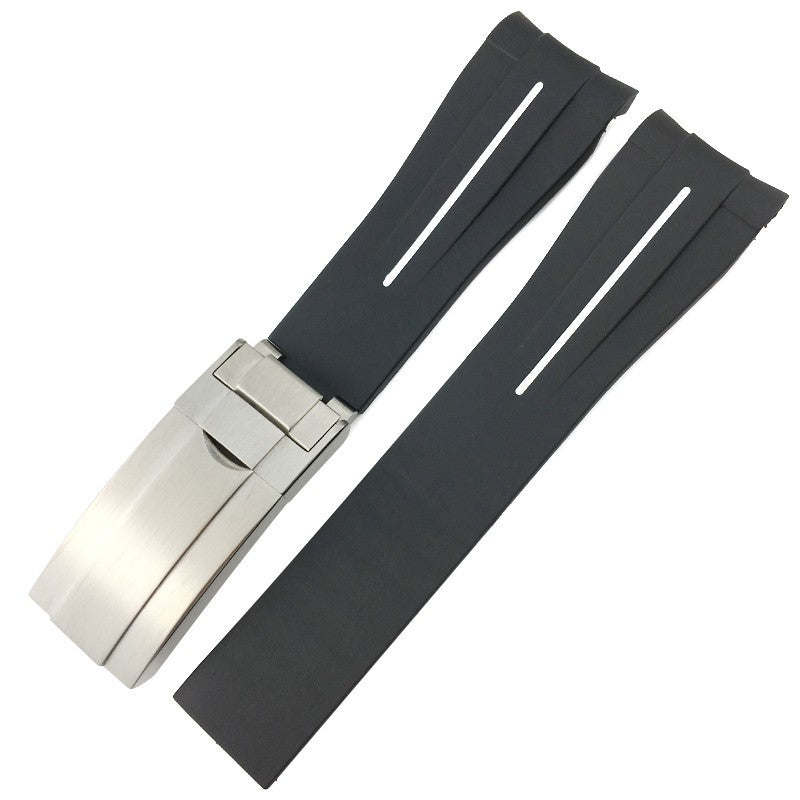 Bracelet de montre sport en caoutchouc de silicone
