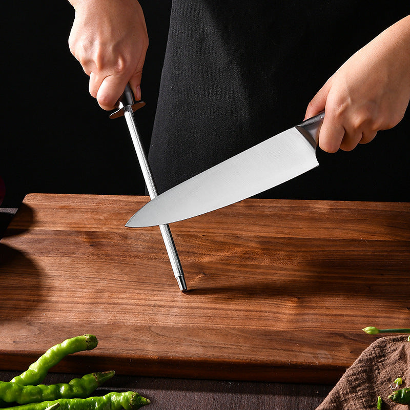 Ensemble de 13 couteaux de cuisine à manche creux en acier inoxydable