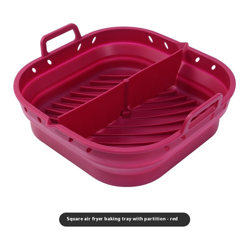Bandeja de silicona para hornear en horno microondas