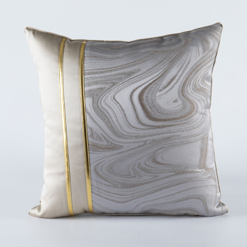 Coussin décoratif de style luxueux moderne et simple