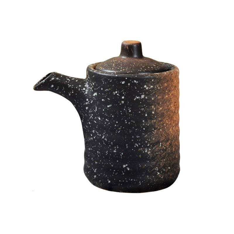 Sauce Soja Assaisonnement Pot d'Huile en Céramique Japonaise Ancienne Simple