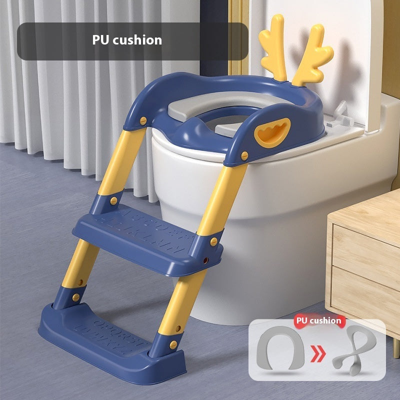 Children's Toilet Toilet Stairs Baby Girl Boy Ladder Bedpan Cushion Baby Household Urinal