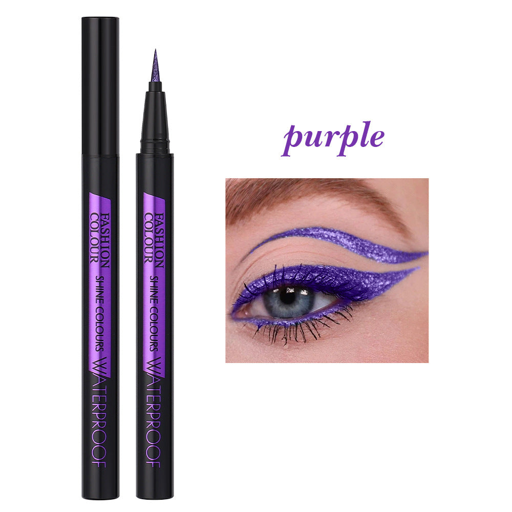 Eyeliner Perle Couleur Nacrée Imperméable Éclaircissant