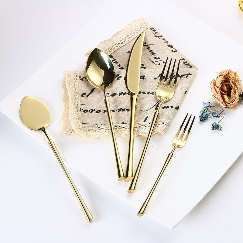 Aden Bright Western Food Knife Fork Spoon