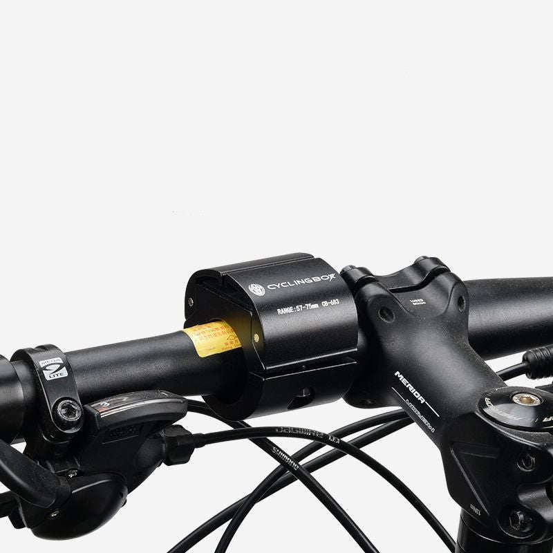 Support de téléphone portable pliable en anneau en alliage d'aluminium pour vélo