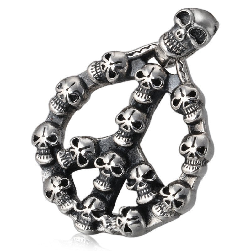 Sterling Silver Ornament Thai Silver Men's Popular Creative Necklace