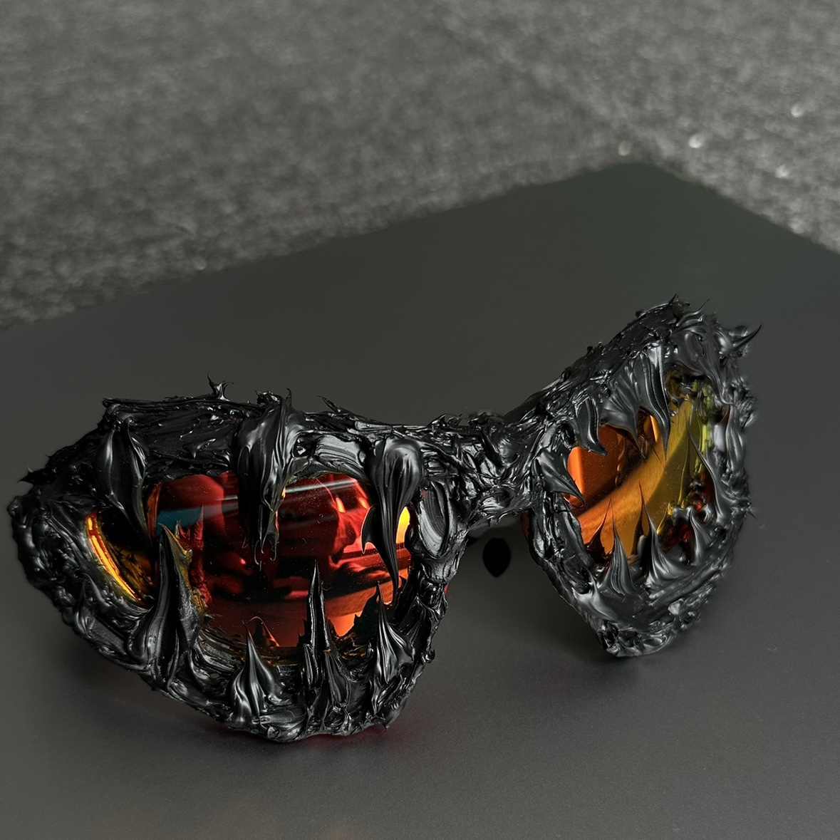 Lunettes de soleil pionnières en époxy faites à la main pour hommes et femmes