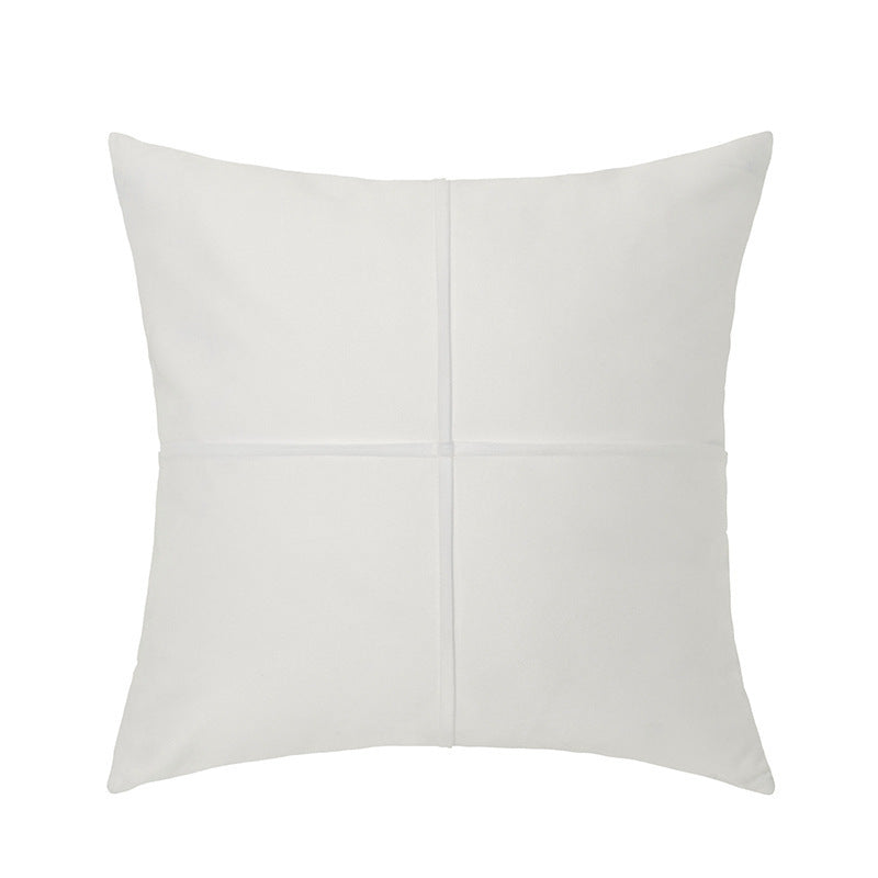 Simple Ins Style Sofa Suede Pillow Cover