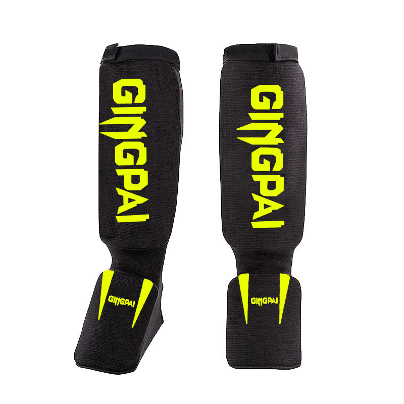 Knitted Leggings Boxing Sanda Fight Leg Warmer Protective Gear