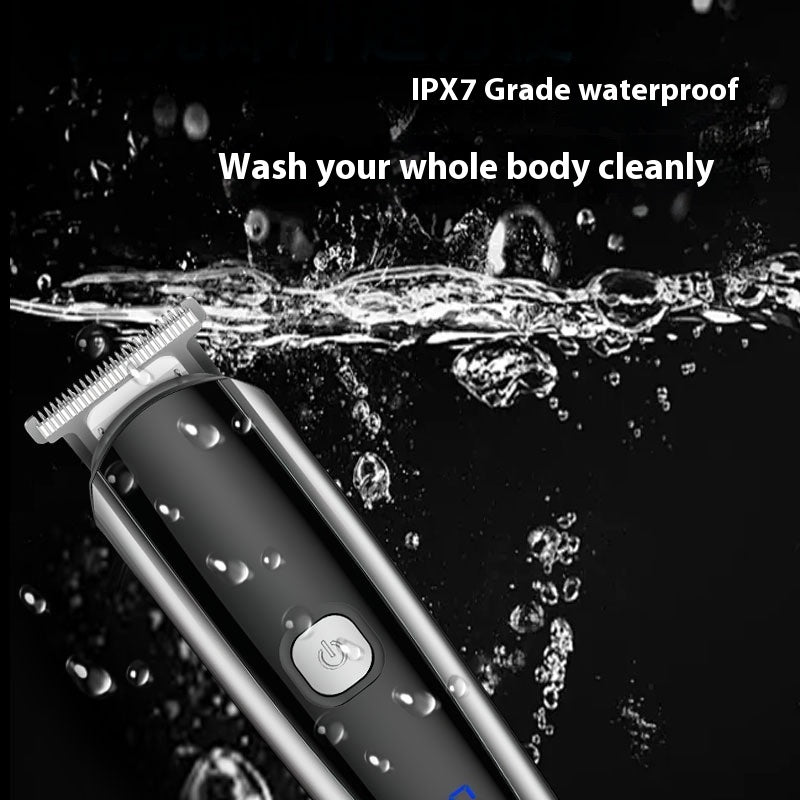 6 In 1 Digital Display Hair Cutting Set Electric Hair Clipper