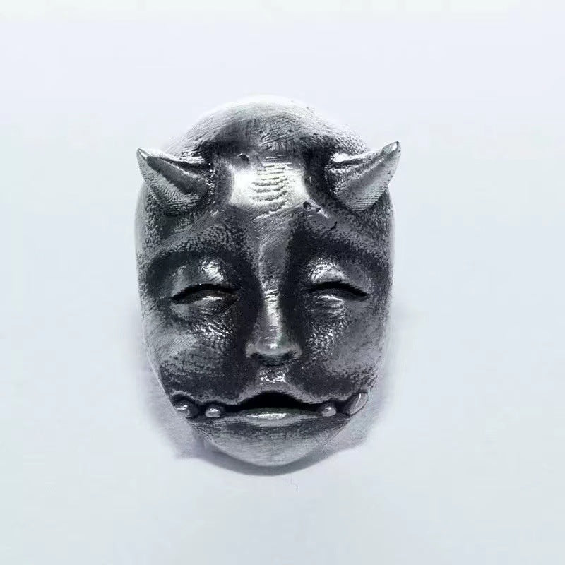 Funny Devil Twin Earrings Punk Style