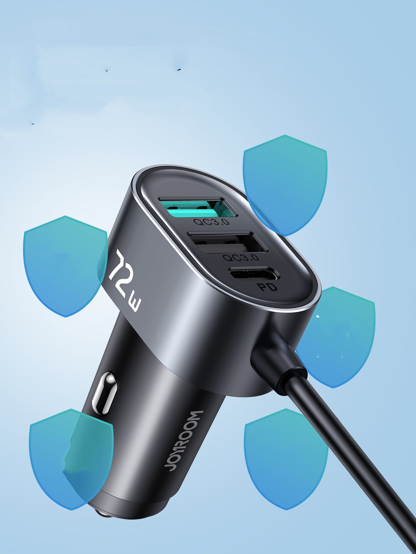 Quick 5 Car Charger Cigarette Lighting Conversion Plug