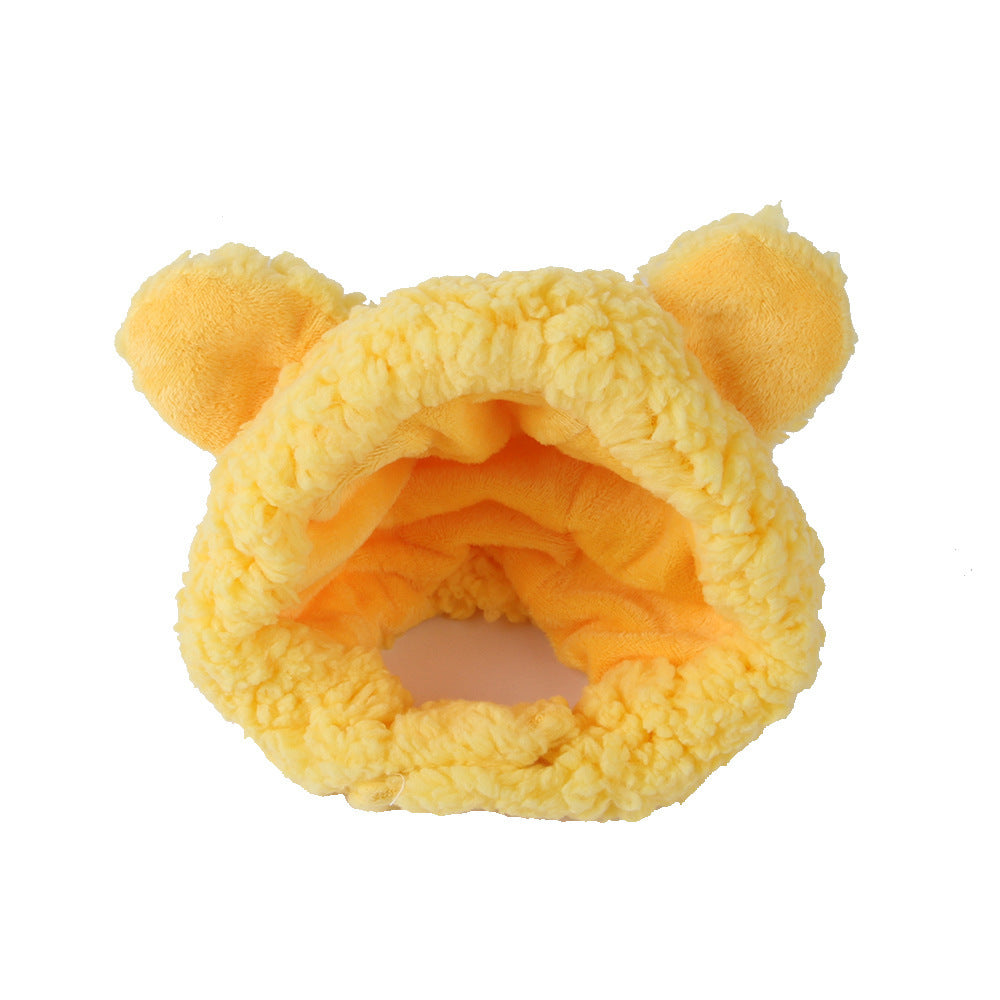 Chapeau de compagnie pour cheveux bouclés, chat, déguisement amusant, produits pour animaux de compagnie