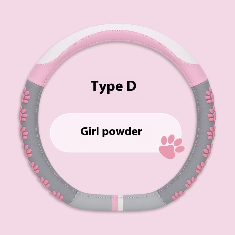Cute Claw Steering Wheel Cover Non-slip Wear-resistant