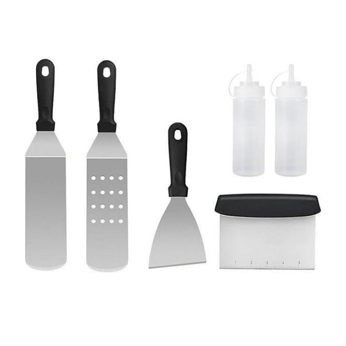 Ensemble d'ustensiles de barbecue en acier inoxydable