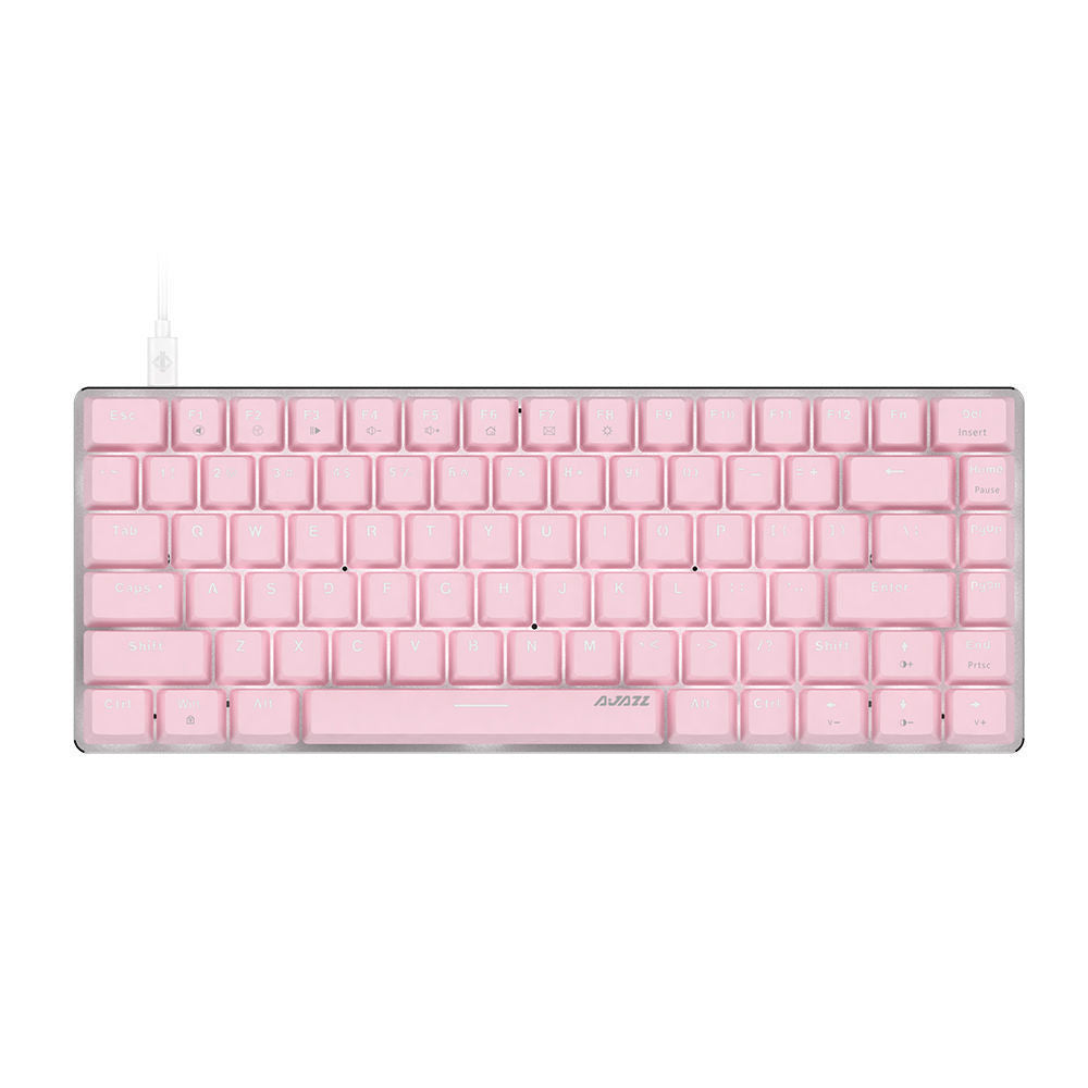 Clavier mécanique 82 touches rétroéclairage blanc style gaming