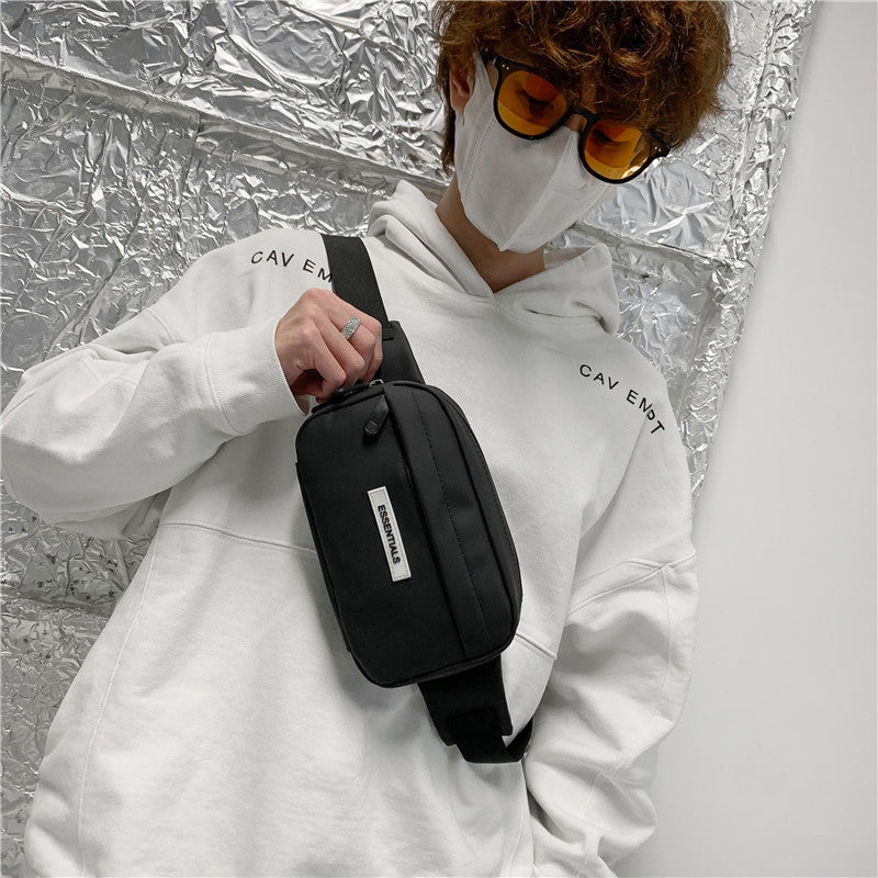 Waterproof Nylon Cloth Bag Street Casual Bag Multifunctional Chest Bag