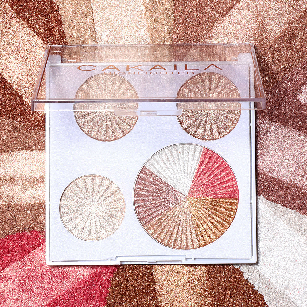Poudre Illuminatrice 8 Couleurs pour Rehausser le Contouring de la Silhouette