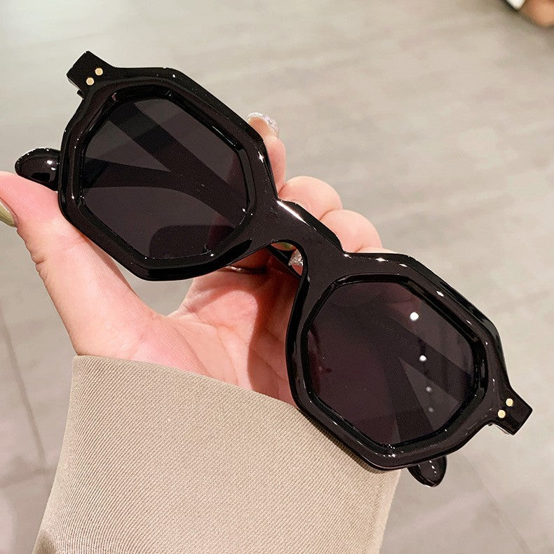 Lunettes de soleil polygonales pour le cyclisme en extérieur et les voyages