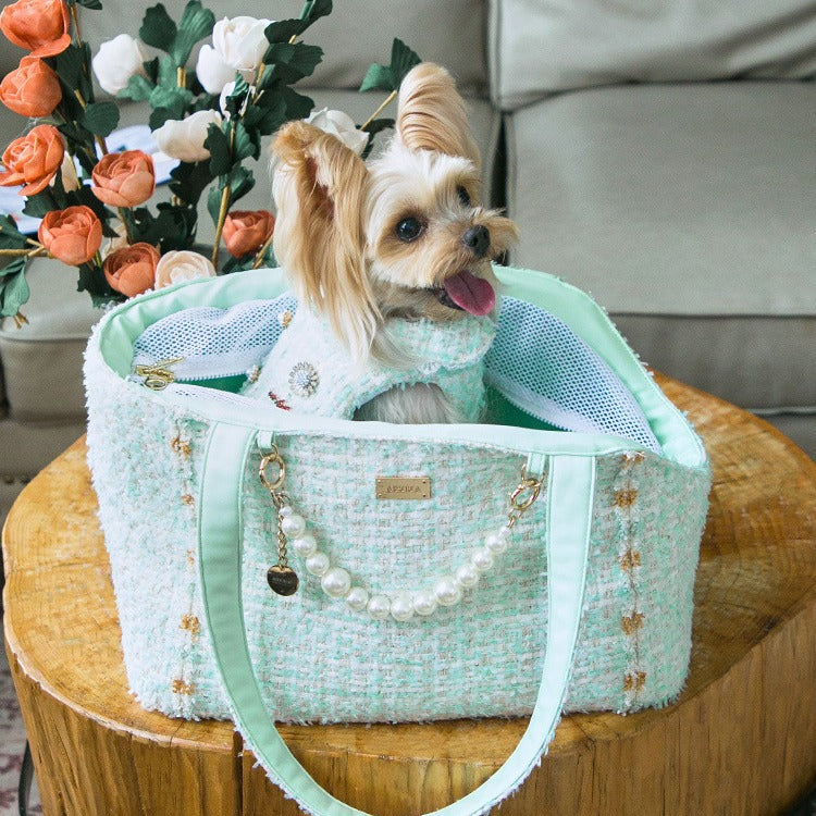 Sac de transport pour petit chien ou chat avec bandoulière